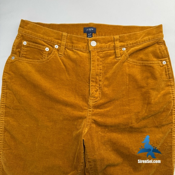 1143 J.Crew Classic Vintage Corduroy Pants – Size 31P (petite) – Golden Brandy - Picture 12 of 15